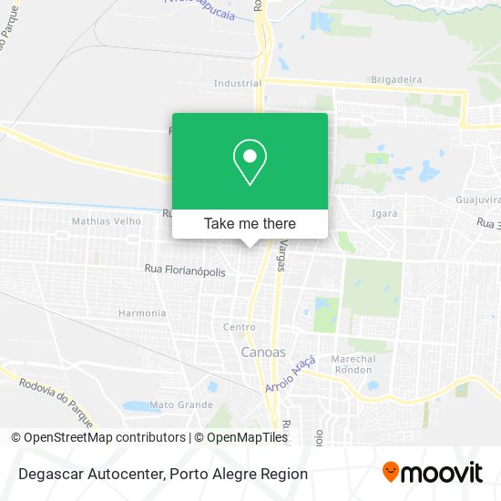 Degascar Autocenter map