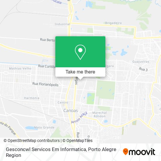 Mapa Gesconcwl Servicos Em Informatica