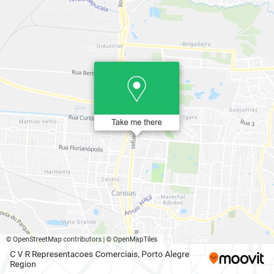 C V R Representacoes Comerciais map