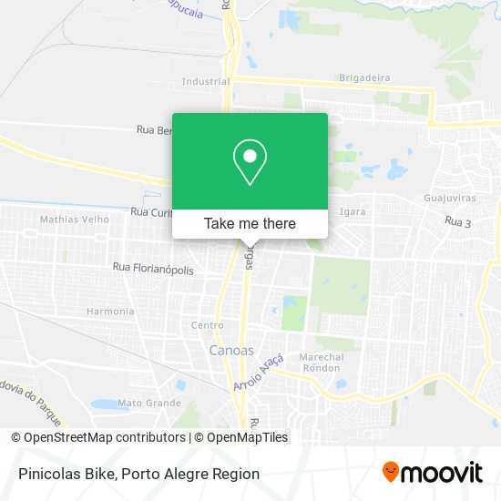 Pinicolas Bike map