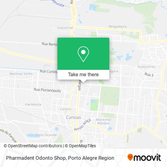 Pharmadent Odonto Shop map