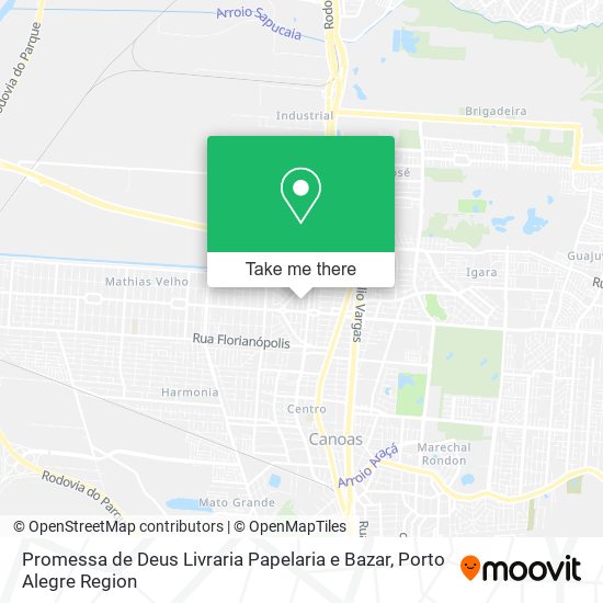 Mapa Promessa de Deus Livraria Papelaria e Bazar