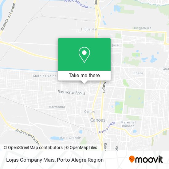 Mapa Lojas Company Mais