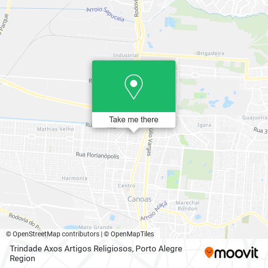 Trindade Axos Artigos Religiosos map