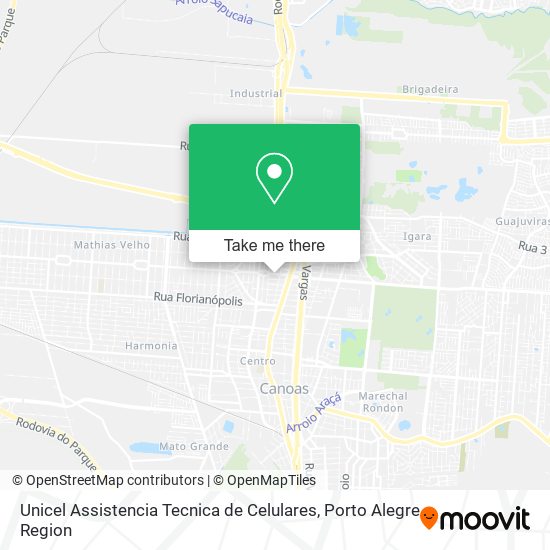 Unicel Assistencia Tecnica de Celulares map