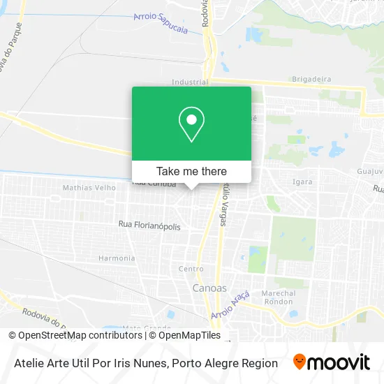 Atelie Arte Util Por Iris Nunes map