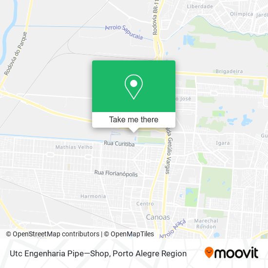 Utc Engenharia Pipe—Shop map
