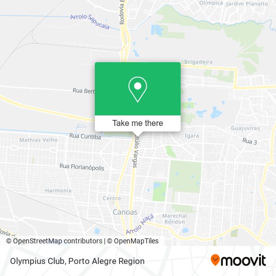 Mapa Olympius Club
