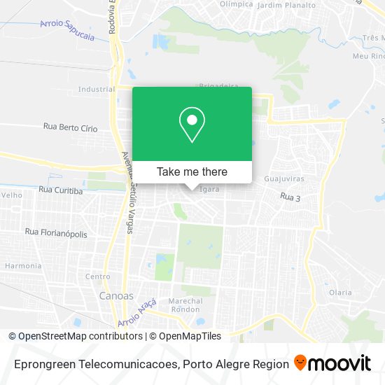 Eprongreen Telecomunicacoes map