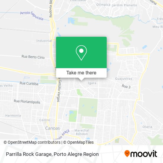 Parrilla Rock Garage map