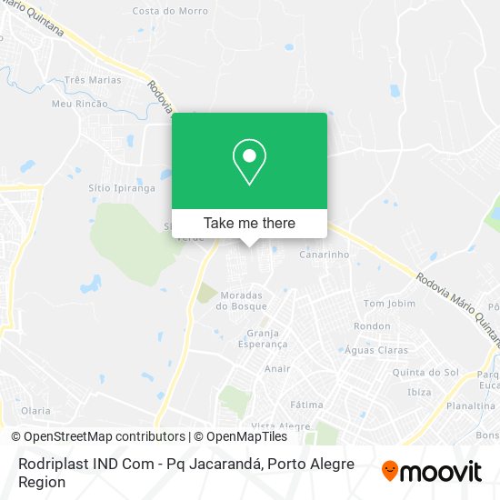 Mapa Rodriplast IND Com - Pq Jacarandá