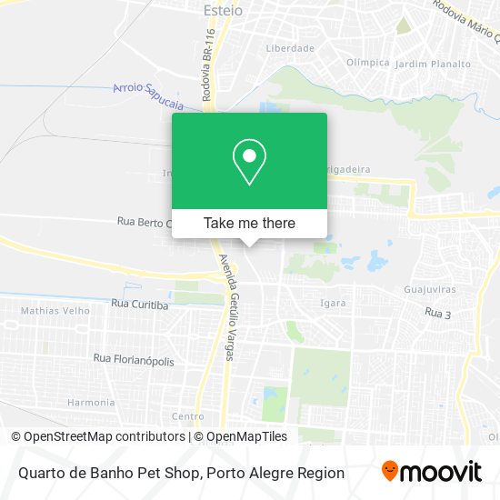 Quarto de Banho Pet Shop map