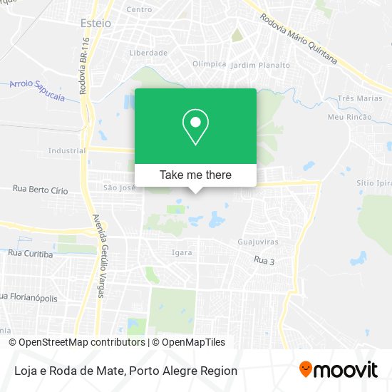 Loja e Roda de Mate map