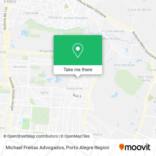 Michael Freitas Advogados map