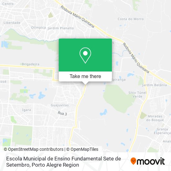 Escola Municipal de Ensino Fundamental Sete de Setembro map