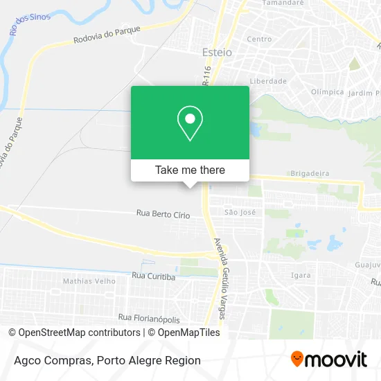 Agco Compras map