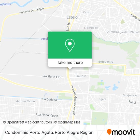 Condomínio Porto Ágata map