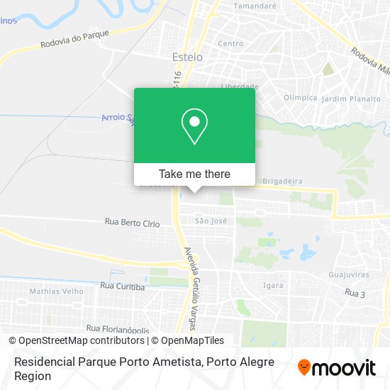 Residencial Parque Porto Ametista map