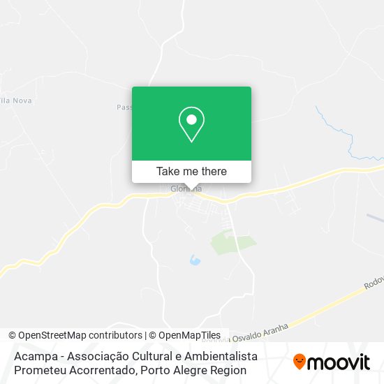 Acampa - Associação Cultural e Ambientalista Prometeu Acorrentado map