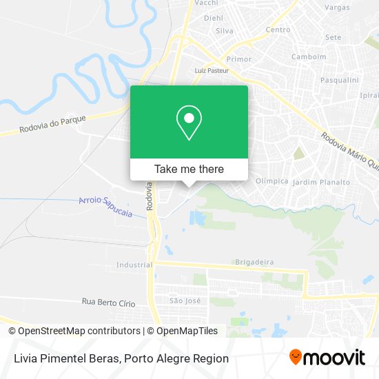 Livia Pimentel Beras map
