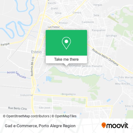 Gad e-Commerce map