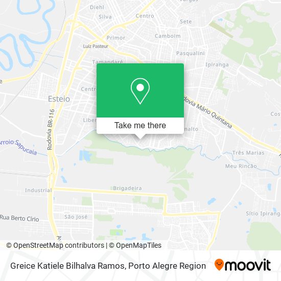 Greice Katiele Bilhalva Ramos map