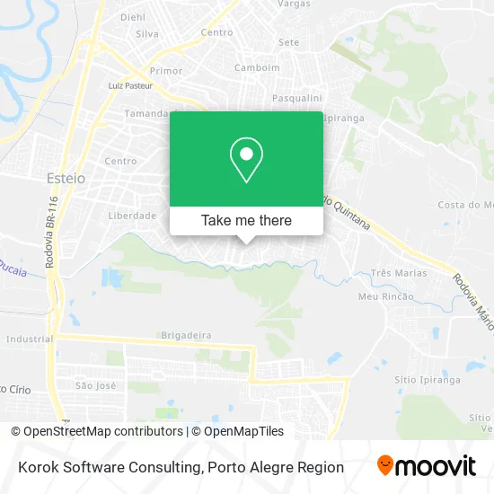Korok Software Consulting map