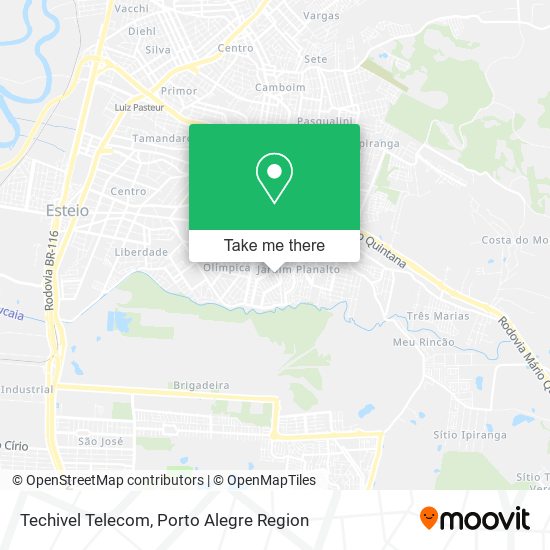 Mapa Techivel Telecom