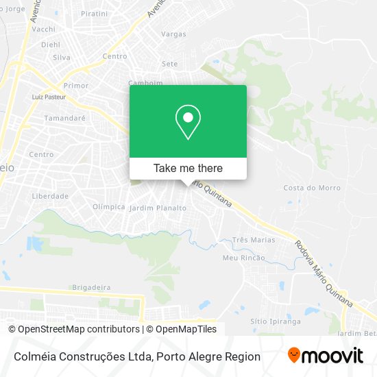 Colméia Construções Ltda map