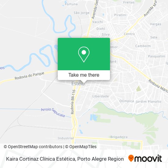 Kaira Cortinaz Clínica Estética map