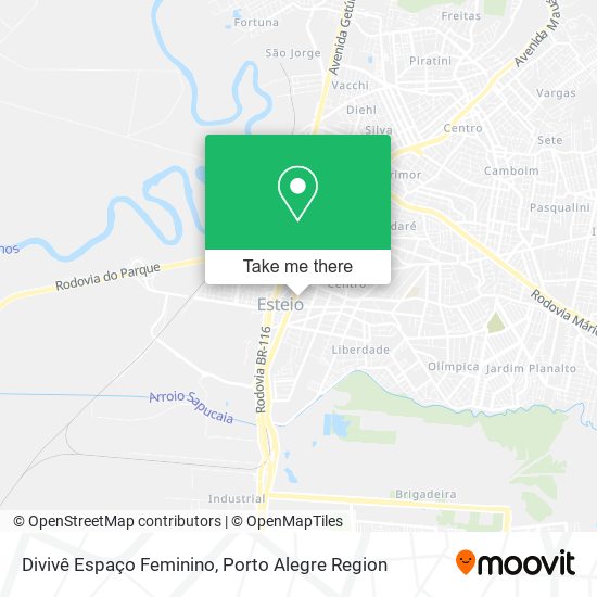 Divivê Espaço Feminino map