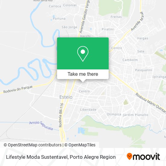 Lifestyle Moda Sustentavel map
