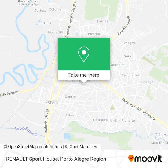 RENAULT Sport House map