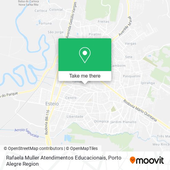Rafaela Muller Atendimentos Educacionais map