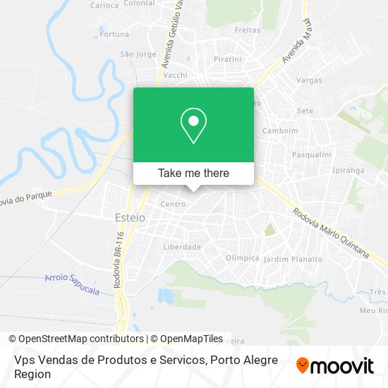 Vps Vendas de Produtos e Servicos map