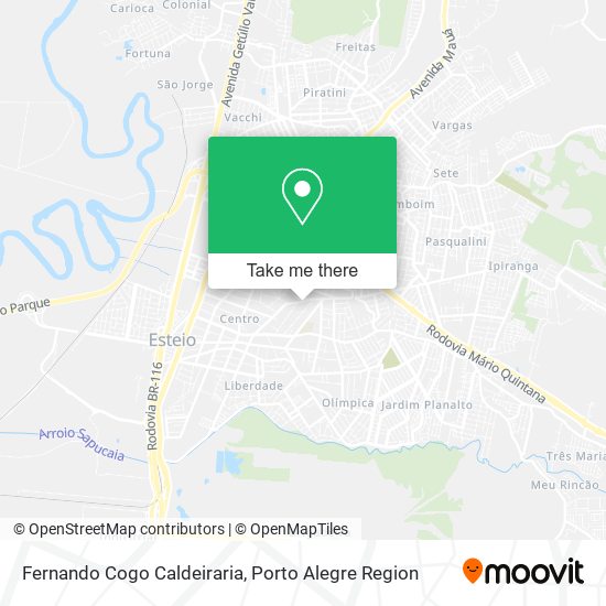 Fernando Cogo Caldeiraria map