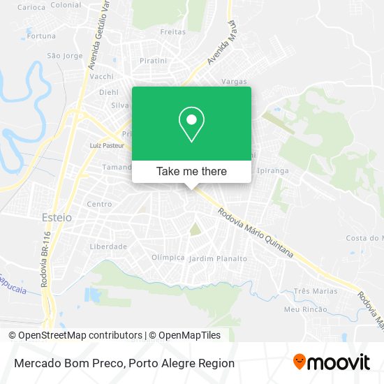 Mercado Bom Preco map