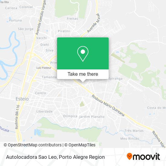 Mapa Autolocadora Sao Leo