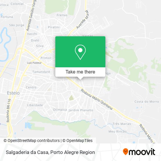 Salgaderia da Casa map