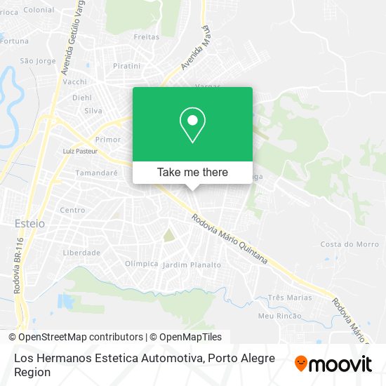 Los Hermanos Estetica Automotiva map