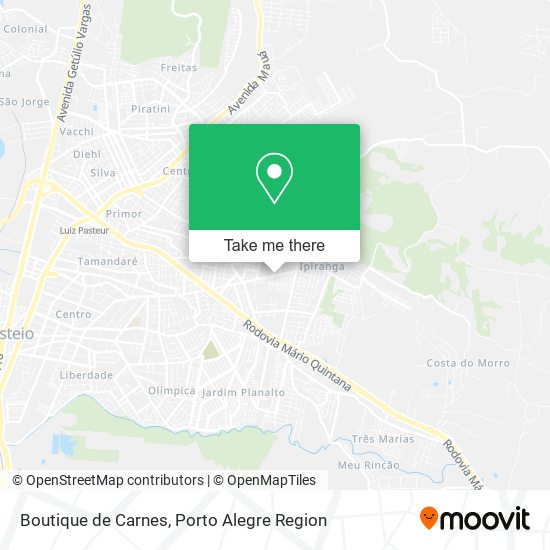 Boutique de Carnes map
