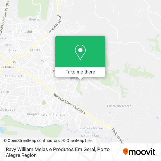 Mapa Ravy William Meias e Produtos Em Geral