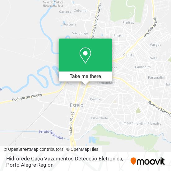 Mapa Hidrorede Caça Vazamentos Detecção Eletrônica