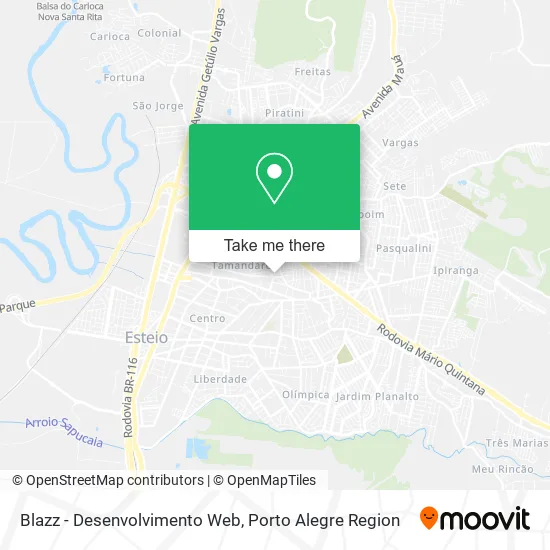 Blazz - Desenvolvimento Web map