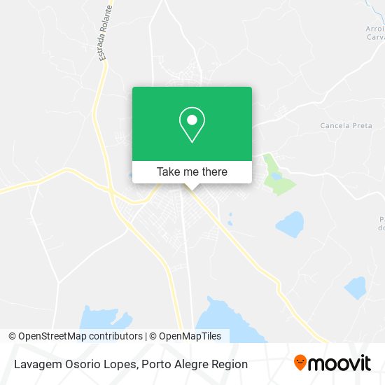 Lavagem Osorio Lopes map