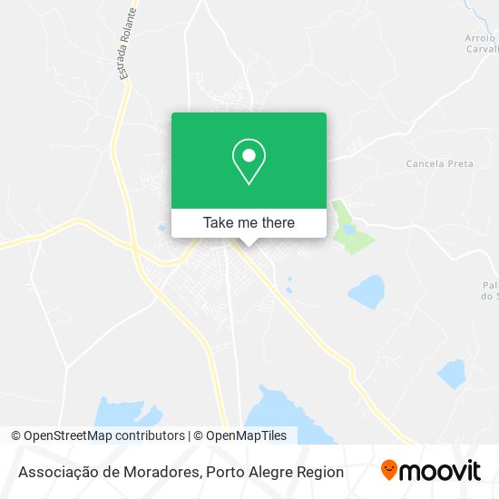 Associação de Moradores map