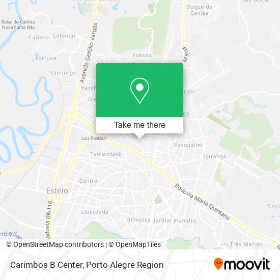 Mapa Carimbos B Center