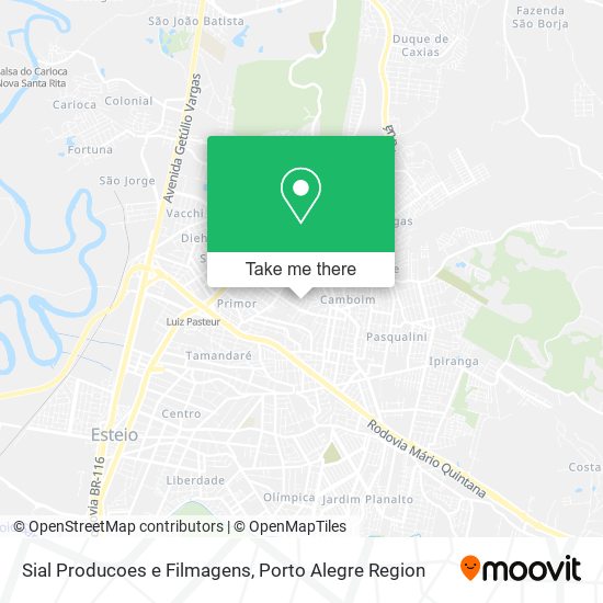 Sial Producoes e Filmagens map