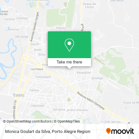 Monica Goulart da Silva map