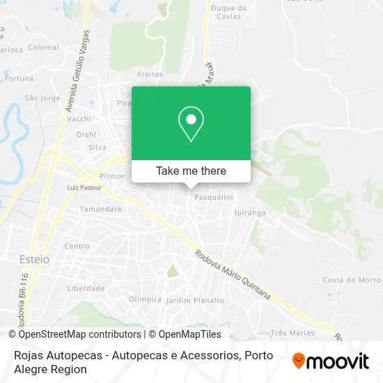 Rojas Autopecas - Autopecas e Acessorios map